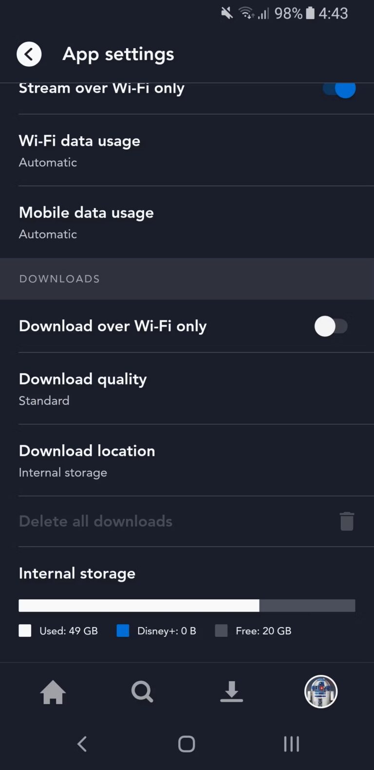 how-to-download-shows-on-disney-plus-Change-Settings