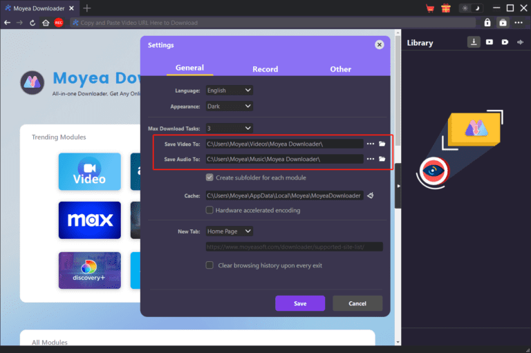 how-to-download-shows-on-paramount-plus-Set-Output-Directory