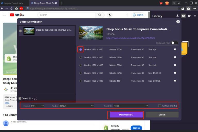 moyea-download-option