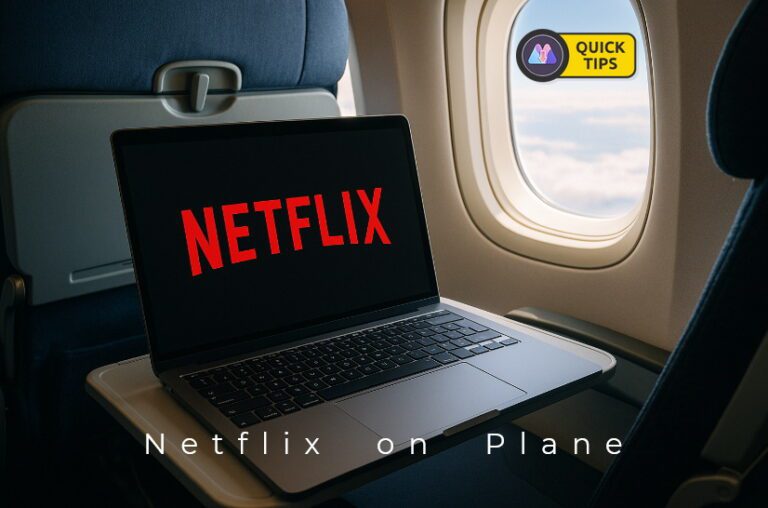 how to watch netflix on a plane