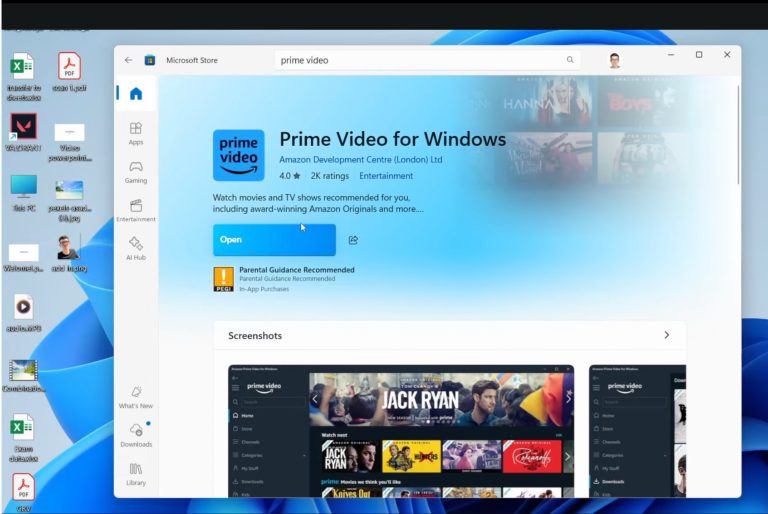 watch amazon prime video offline