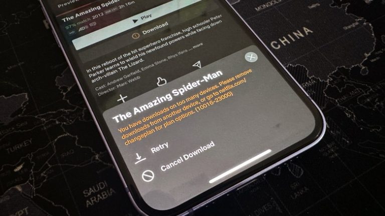 Too many devices error