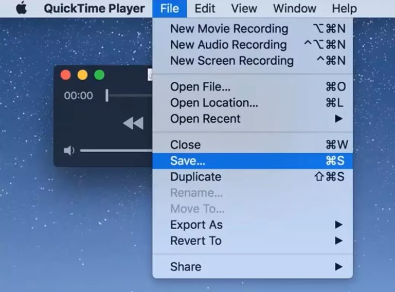 quick-time-player-recording
