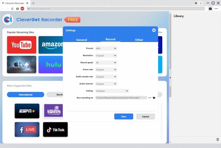 set-cleverget-recorder