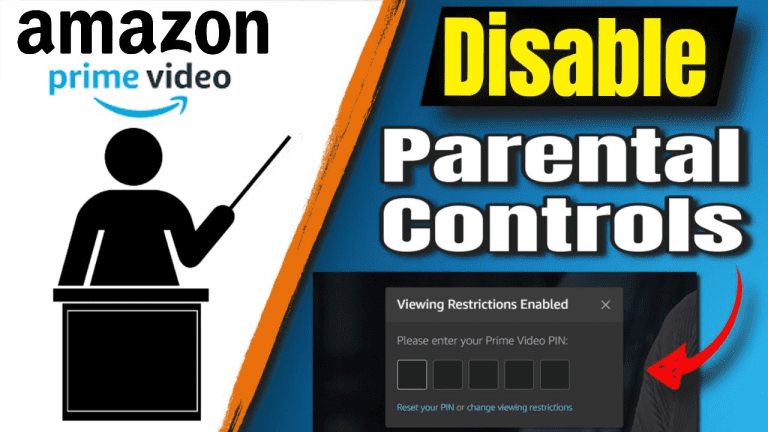 parental controls on amazon video