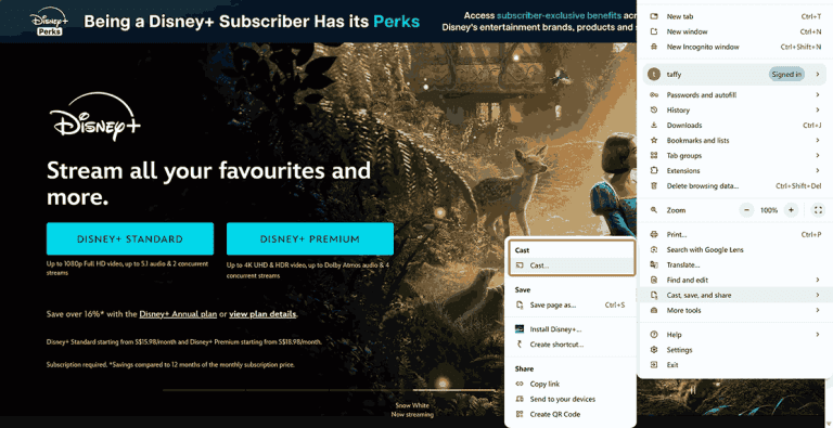 cast-disney-plus-from-computer-to-tv