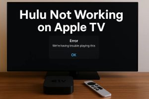 How to Fix Hulu App Not Working on Apple TV?