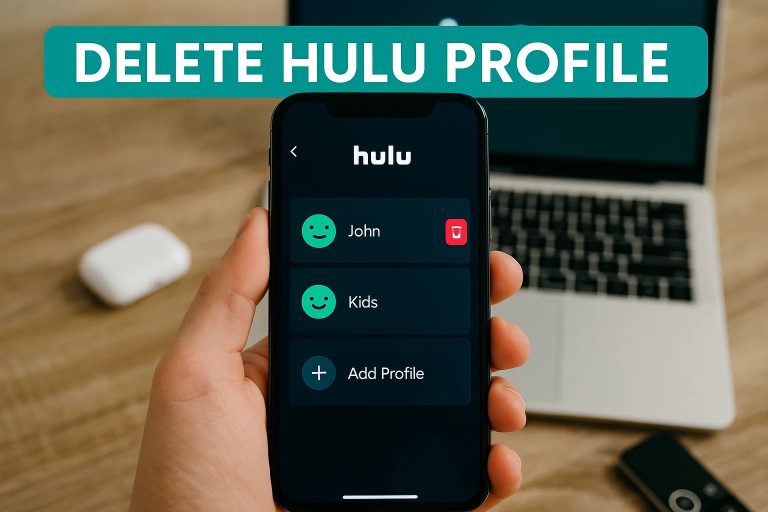 guide - delete hulu profile