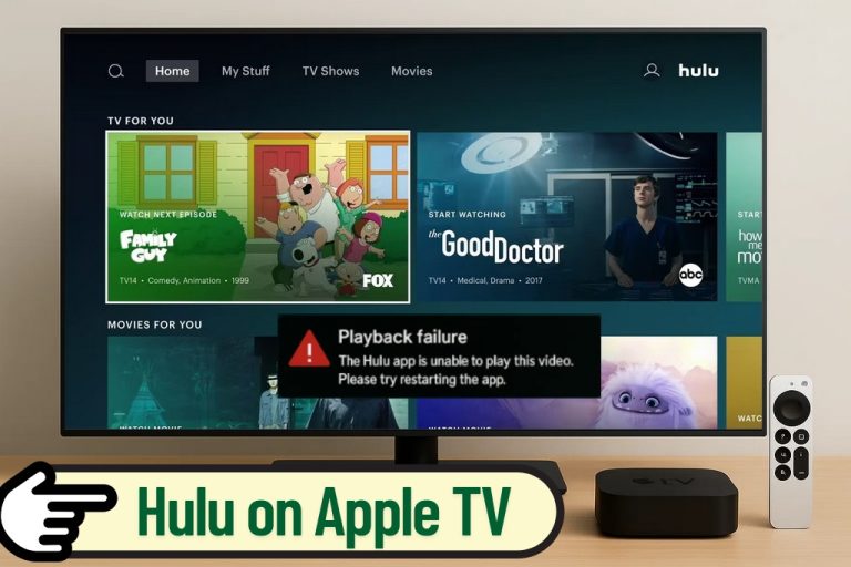 fix hulu not working on apple tv