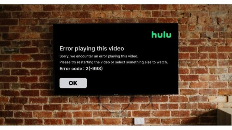hulu server error