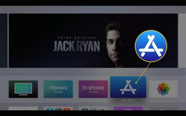 amazon prime on apple tv search app