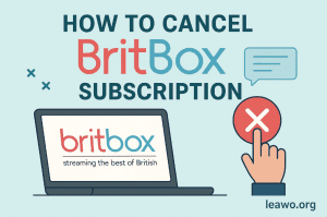 How to Cancel BritBox Subscription