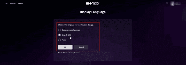 choose-language-hbo-max