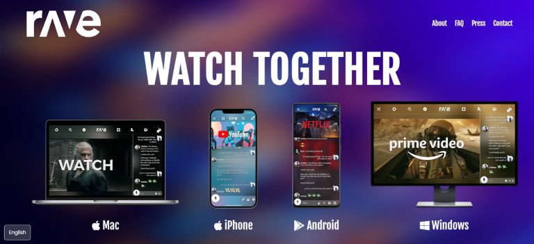 screen-record-netflix-by-rave-app-on-phone