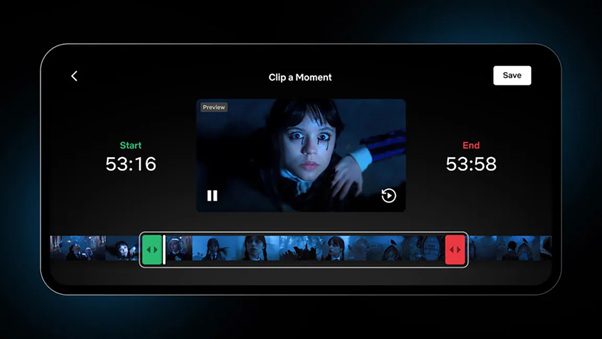 get Netflix clips