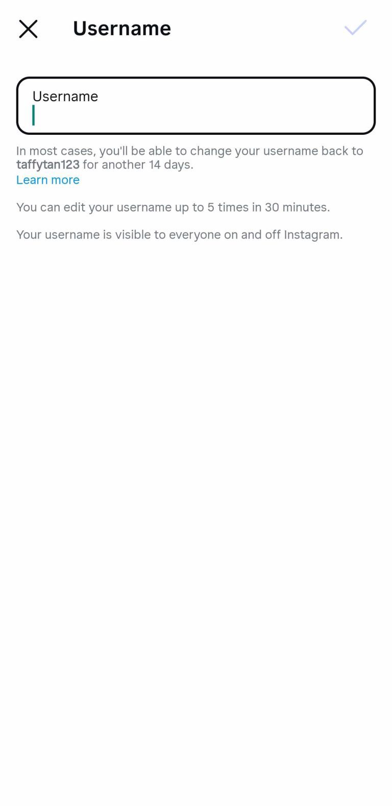 tap-done-username-instagram-phone