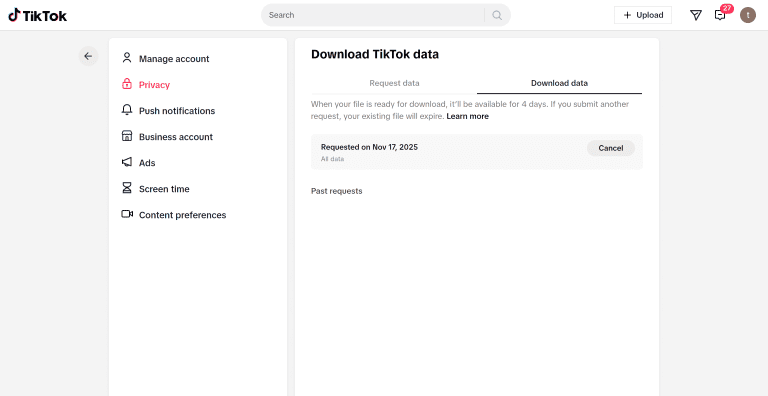 download-all-tiktok-data