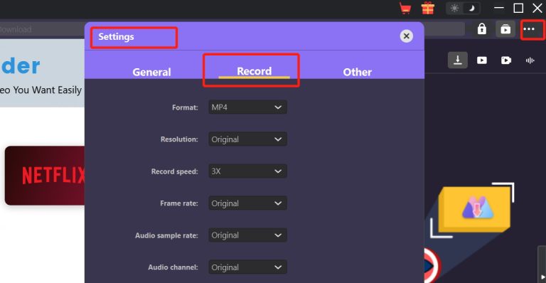 settings-steps-of-recorder