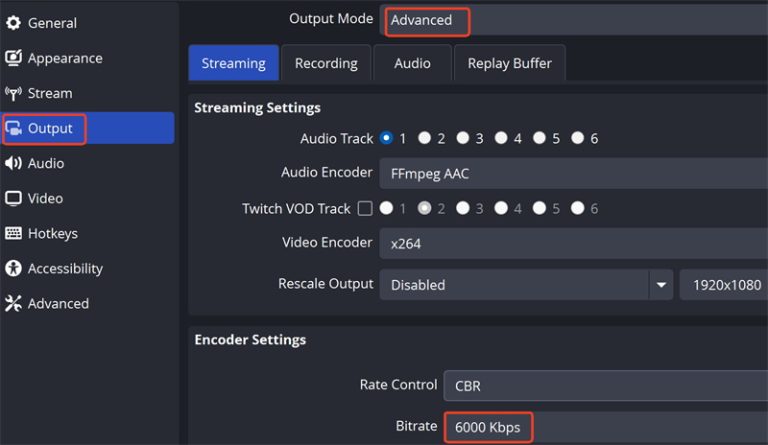 obs-output-settings obs-output-settings