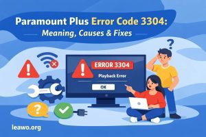 Paramount Plus Error Code 3304: Meaning, Causes & Fixes
