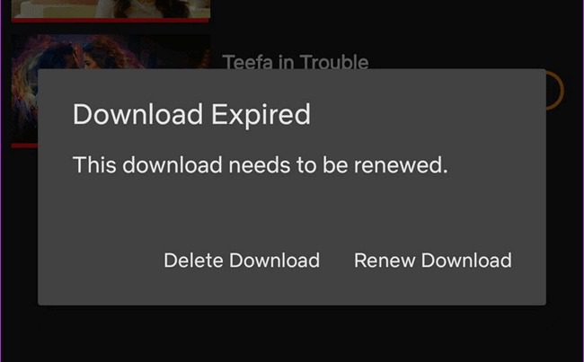 renew Netflix download
