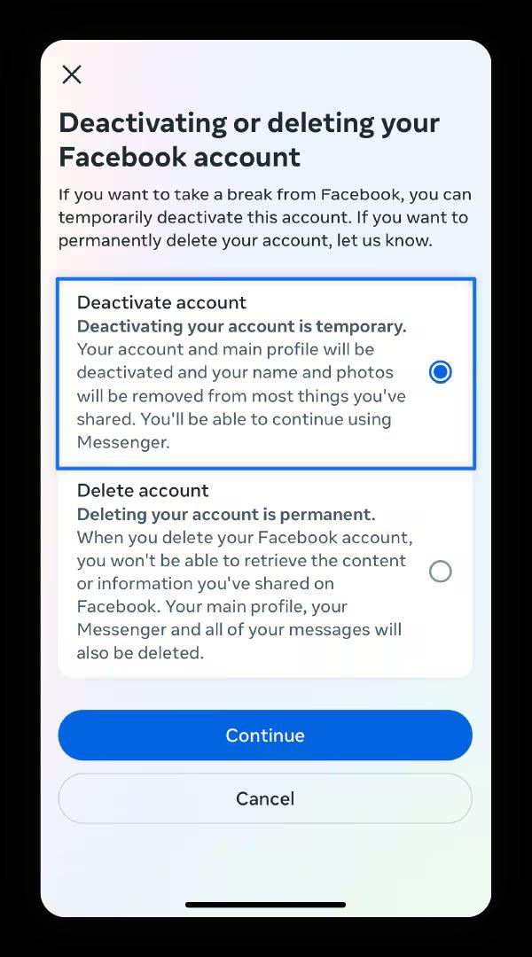 deactivate-facebook-account-phone
