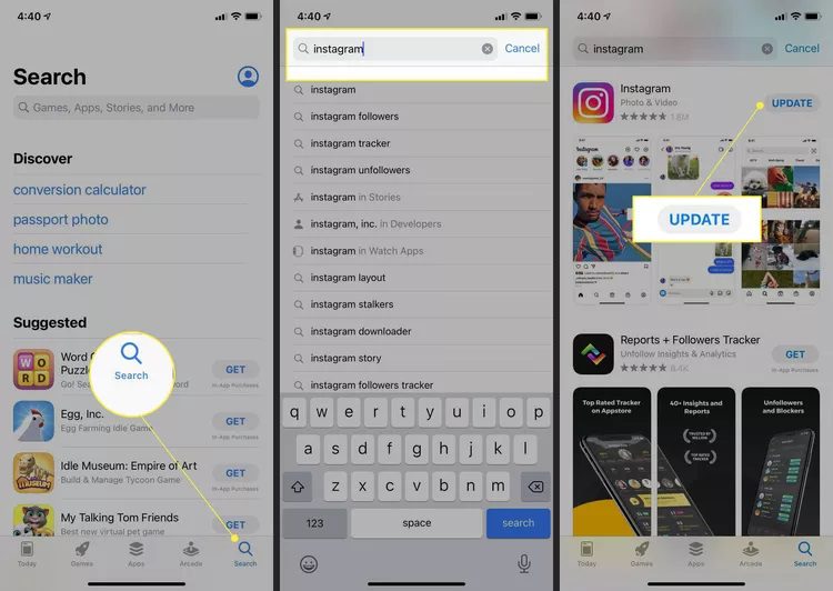 how-to-update-instagram-iOS