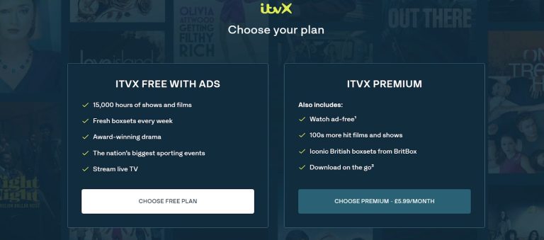 itvx pricing plan