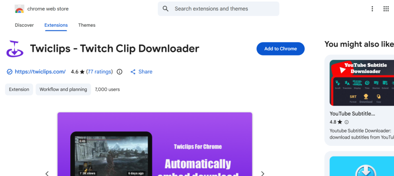 twiclips-browser-extension