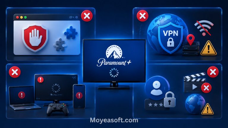 paramount plus error code 3304 common reasons